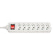 EAN 4002888731683 - Lindy 73168 base múltiple 7 salidas AC Interior Blanco imagen 1