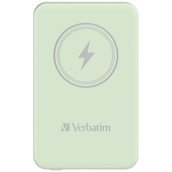 EAN 0023942322412 - Verbatim Charge 'n' Go Polímero de litio 5000 mAh Cargador inalámbrico Verde imagen 3