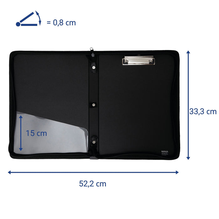 EAN 4002390081061 - MAUL 2361390 carpeta Plástico Negro A4 imagen 11