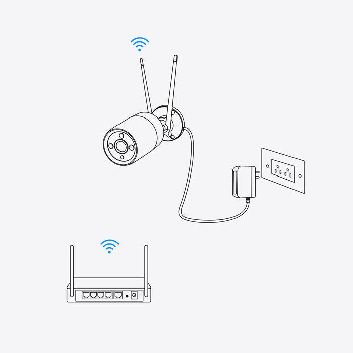 EAN 6975253982202 - Reolink W330 Bala (forma) Cámara de seguridad IP Interior y exterior 3840 x 2160 Pixeles Pared imagen 3