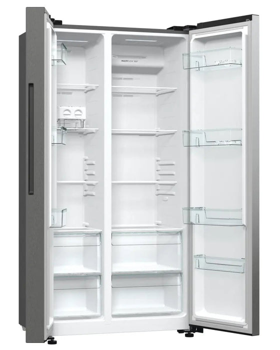 EAN 3838782684449 - Gorenje NRR9185EAXL nevera puerta lado a lado Independiente 550 L Gris imagen 3