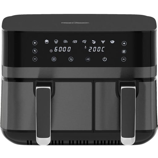 EAN 4006160129502 - ProfiCook 501295 freidora Doble 9 L Independiente Negro, Plata imagen 1