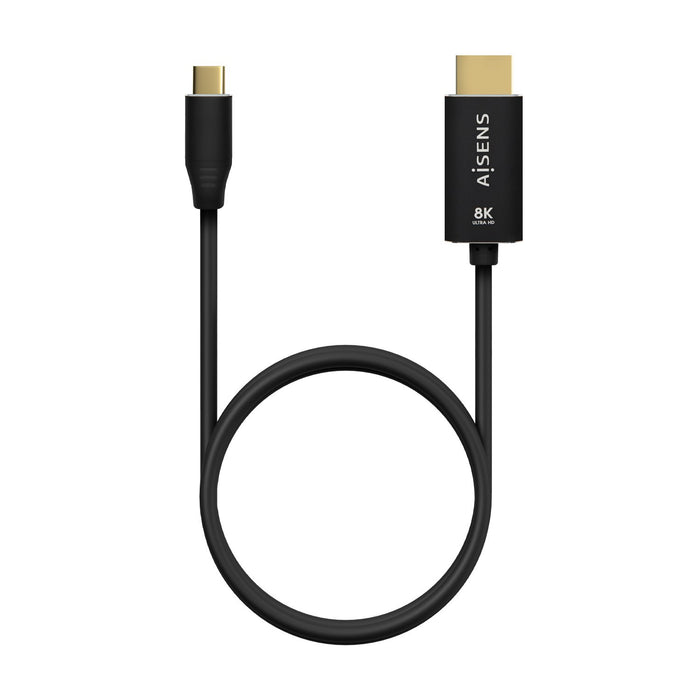 EAN 8436574708639 - AISENS A109-0711 adaptador de cable de vídeo 1 m USB Tipo C HDMI tipo A (Estándar) imagen 3