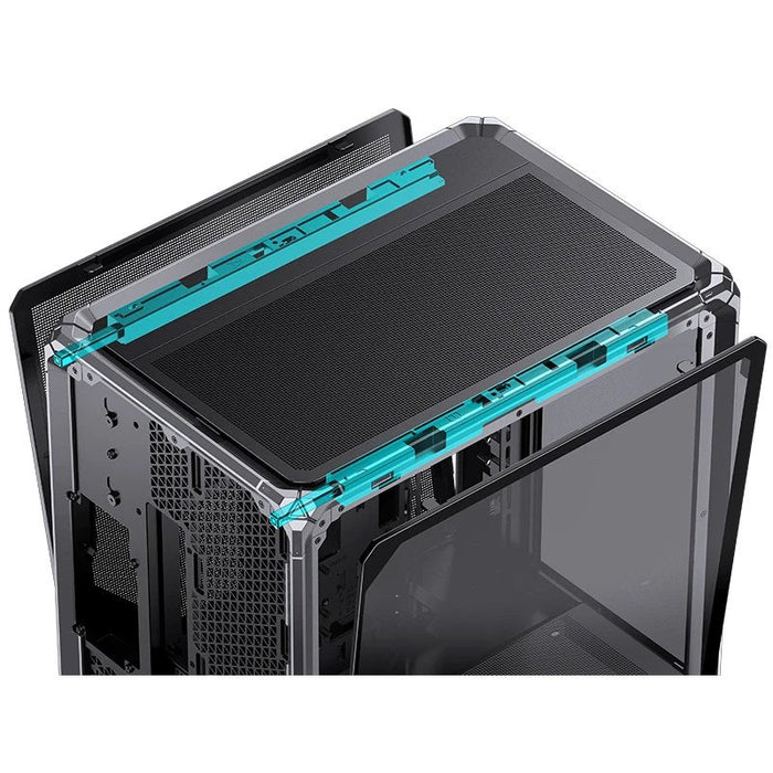 Caja Atx Jonsbo X400 Pro Cristal Templado Curvo Gris