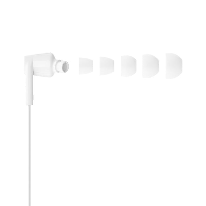 EAN 0745883894475 - Belkin SoundForm Auriculares Alámbrico Dentro de oído Música/uso diario USB Tipo C Blanco imagen 3