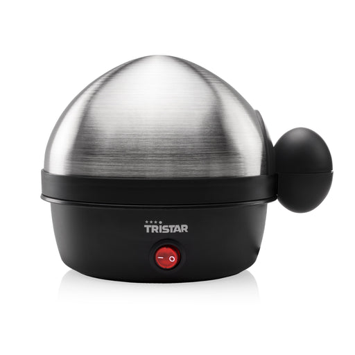 EAN 8713016030764 - Tristar EK-3076 cuecehuevos 7 huevos Negro, Acero inoxidable imagen 1