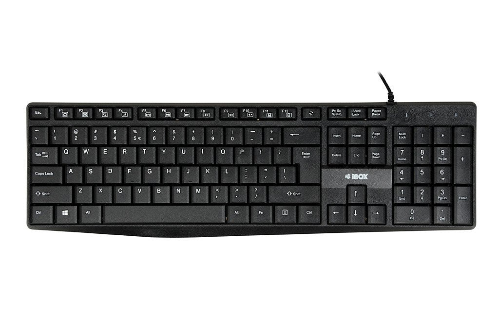 EAN 5903968681289 - iBox IKC2010B teclado Hogar USB QWERTY Inglés Negro imagen 1