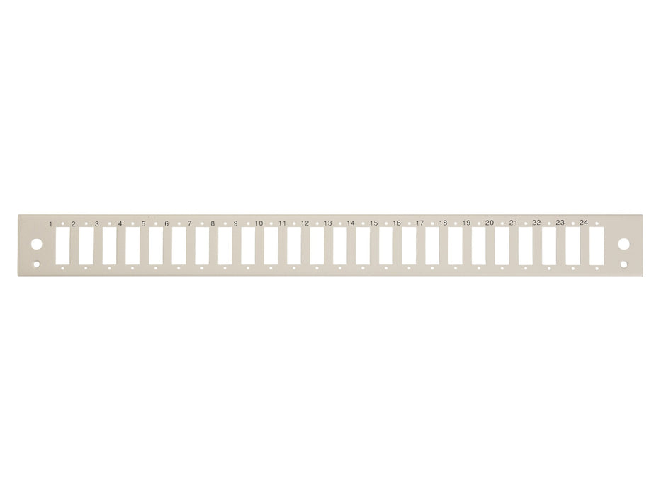 Equip 19" Patchpanel 24xsc-Duplex 1u Mahl Gr