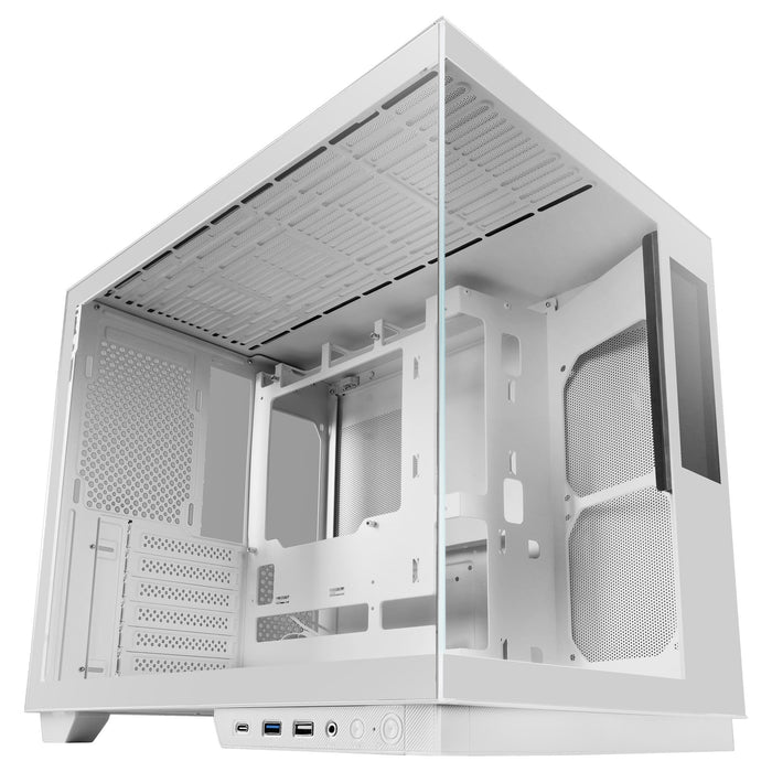 EAN 8435693112587 - Mars Gaming MCMIRAGEW carcasa de ordenador Midi Tower Blanco imagen 4