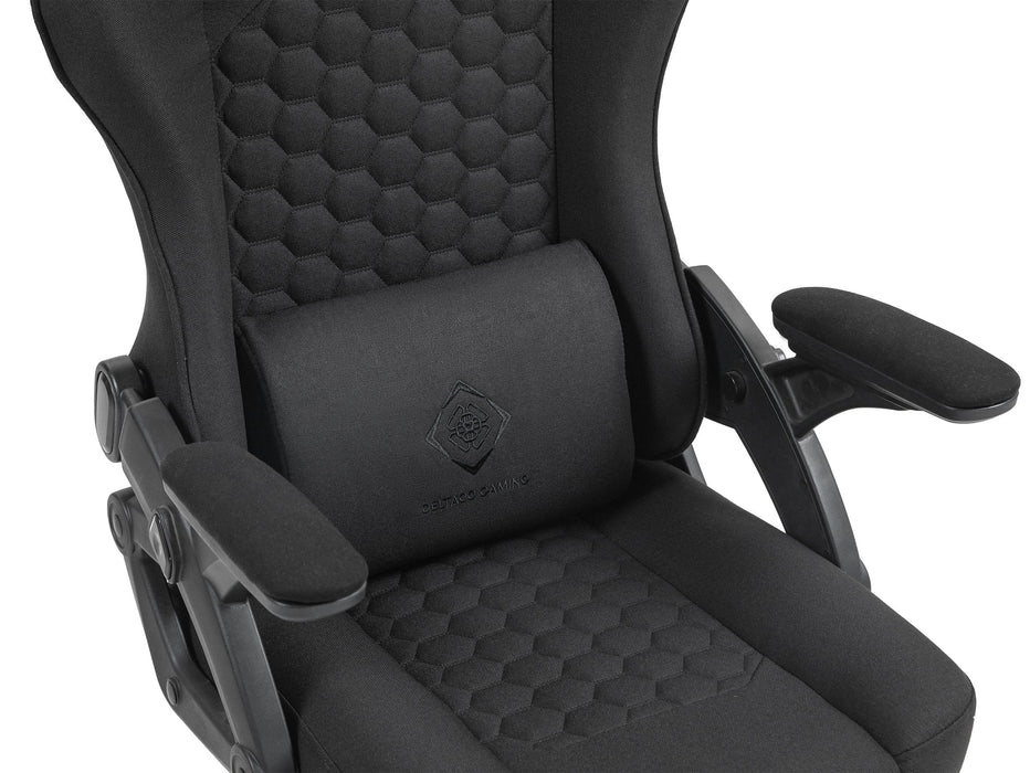 Deltaco Dc130 Gamingstuhl Soft Woven Mesh, Schwarz