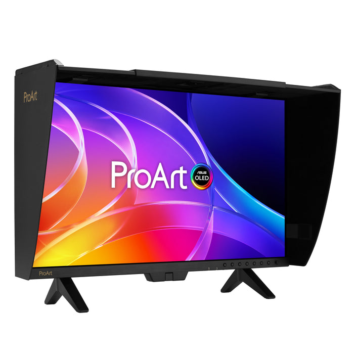 Asus Proart Oled Pa27usd Pantalla Para Pc 67,3 Cm (26.5") 3840 X 2160 Pixeles 4k Ultra Hd Qd-Oled Negro