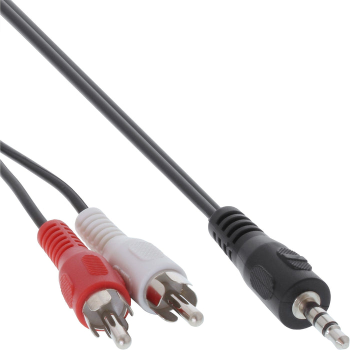 Cable De Audio Inline 2x Rca Macho A 3.5mm Estéreo Macho 7m
