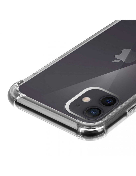 Akashi Funda Trasera Silicona Transparente Apple Iphone 12