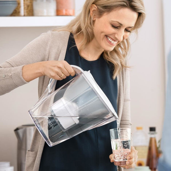 EAN 4006387124311 - Brita Marella Filtro para depósito de agua 2,4 L Transparente, Blanco imagen 5