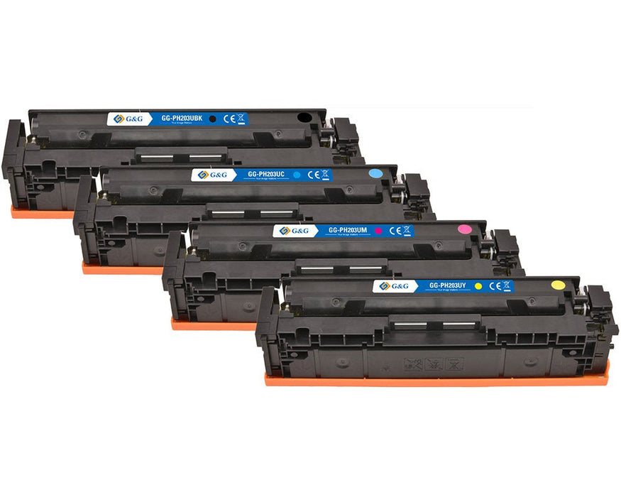 G&G Toner 4er Multipack Hp 203a