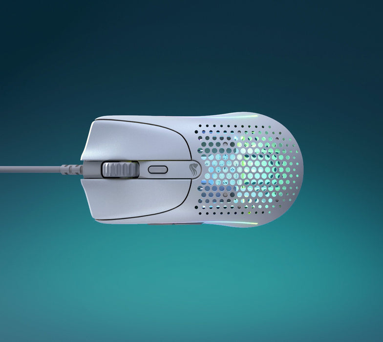 Raton  Glorious Model O 2 Usb Rgb Optical Gaming Mouse - Matte White [Glo-Ms-Ov2-Mw]