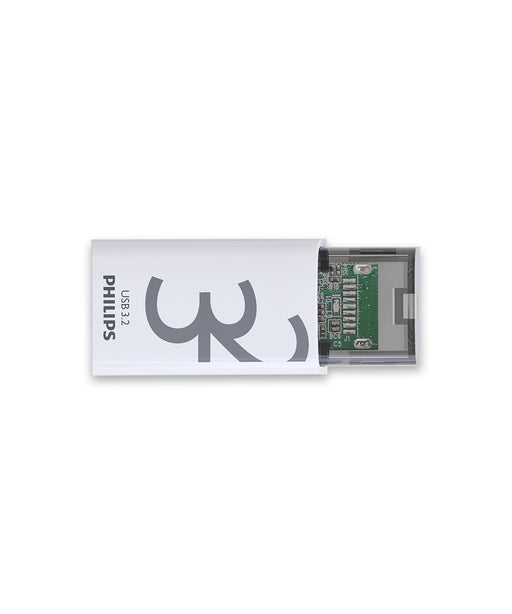 EAN 4895229114937 - Philips Click unidad flash USB 32 GB USB Tipo C 3.2 Gen 1 (3.1 Gen 1) Transparente, Blanco imagen 1