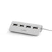 EAN 8436556141829 - CoolBox HUBCOO4ALU2 hub de interfaz USB 2.0 480 Mbit/s Plata imagen 1
