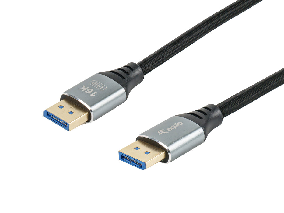 EAN 4015867239018 - Equip 119281 cable DisplayPort 1 m Negro, Plata imagen 2