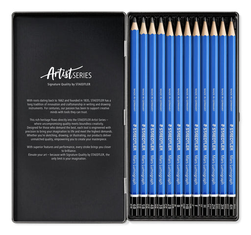 EAN 4007817104729 - Staedtler Mars Lumograph 100 12 pieza(s) imagen 2