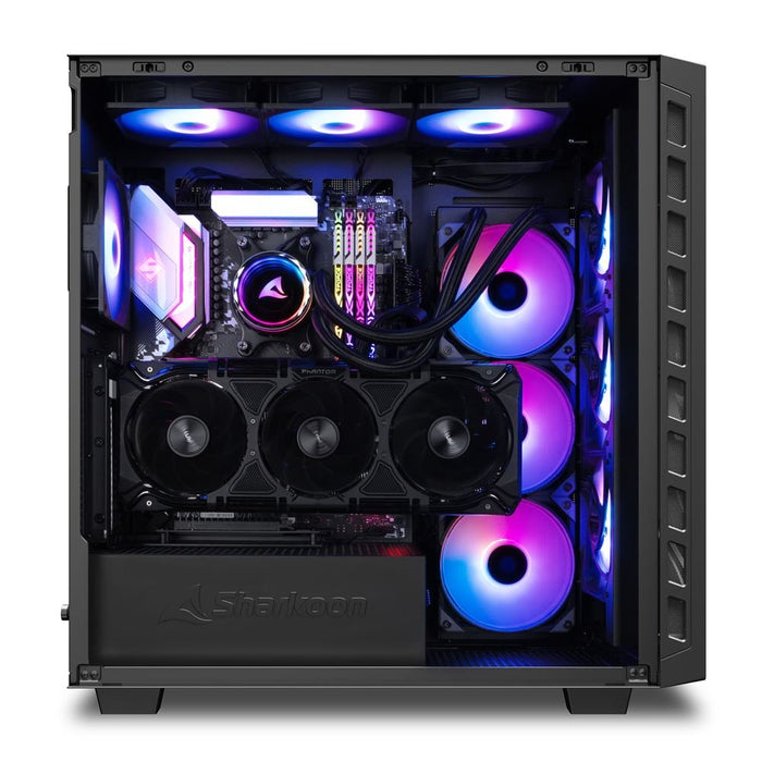 EAN 4044951041152 - Sharkoon REBEL C80G RGB Midi Tower Negro imagen 12