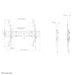 EAN 8717371449551 - Neomounts WL30S-950BL19 soporte para TV 2,92 m (115") Negro imagen 20