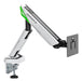 EAN 8435739902578 - AISENS DT49TSR-343 soporte para monitor 124,5 cm (49") Escritorio Negro, Blanco imagen 3