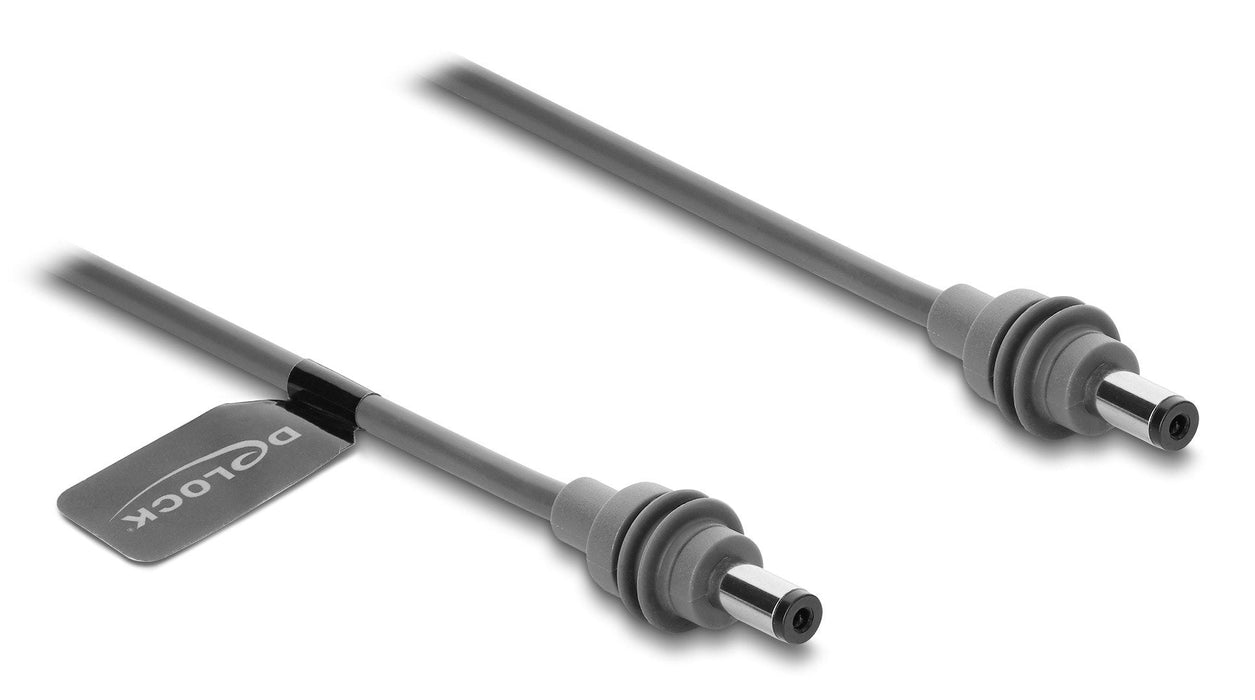 Delock Dc 5,5 X 2,1 Mm A Dc 5,5 X 2,1 Mm Cable Compatible Con Starlink Mini, 2 M Gris