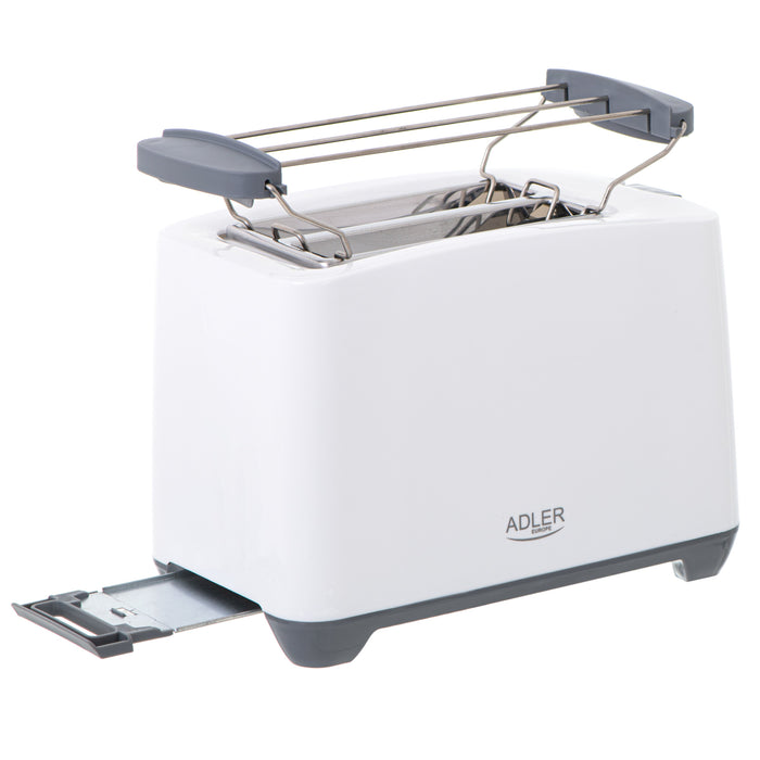 EAN 5902934838238 - Adler AD 3216 tostadora 2 rebanada(s) 1000 W Gris, Blanco imagen 5