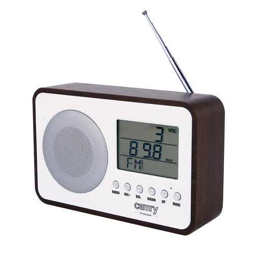 EAN 5902934830355 - Camry Premium CR 1153 radio Portátil Digital Marrón, Gris, Blanco imagen 1