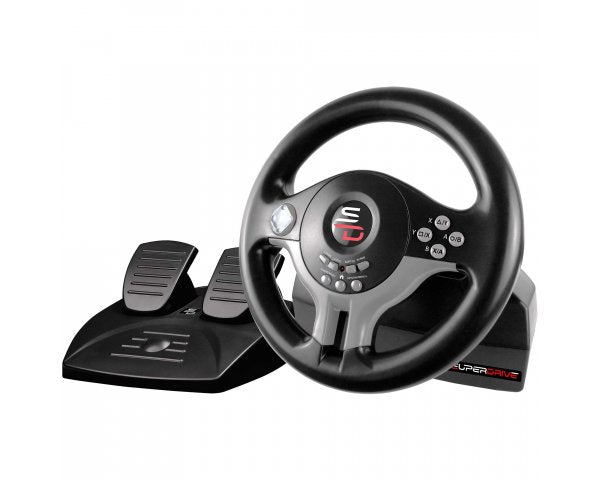 EAN 3701221701154 - Subsonic SV200 Negro, Gris USB Volante + Pedales Nintendo Switch, PC, PlayStation 4, Xbox imagen 2