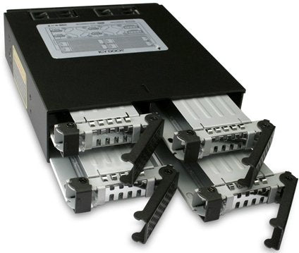 EAN 0191120073187 - Icy Dock MB994SP-4S panel bahía disco duro Negro imagen 2