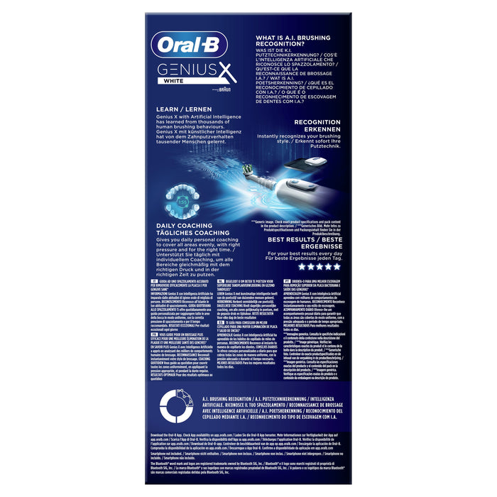 Braun Cepillo De Dientes Eléctrico Oral-B Genius X 4210201396901
