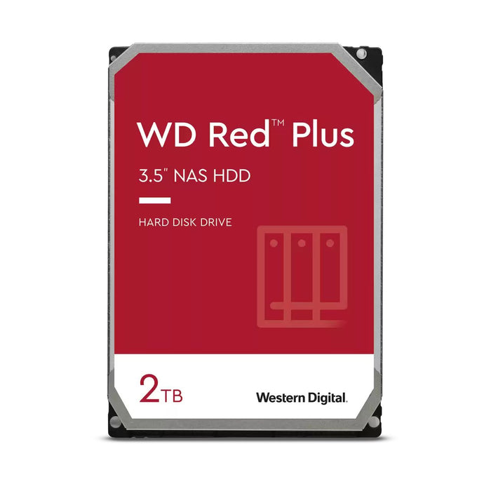 EAN 0718037899770 - Western Digital Red Plus disco duro interno 2 TB 5400 RPM 64 MB 3.5" SATA imagen 1