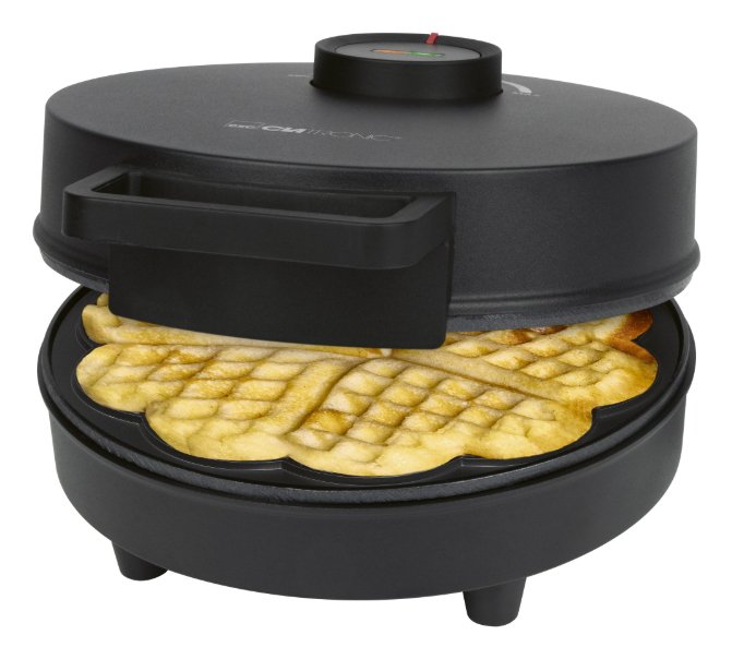 Clatronic Wa 3832 1 Gofre(S) 1200 W Negro