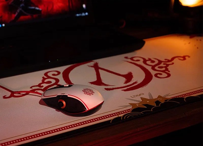 Lexip X Ubisoft Assassins Creed Shadows Initiate Box Pc Game Mouse Mat