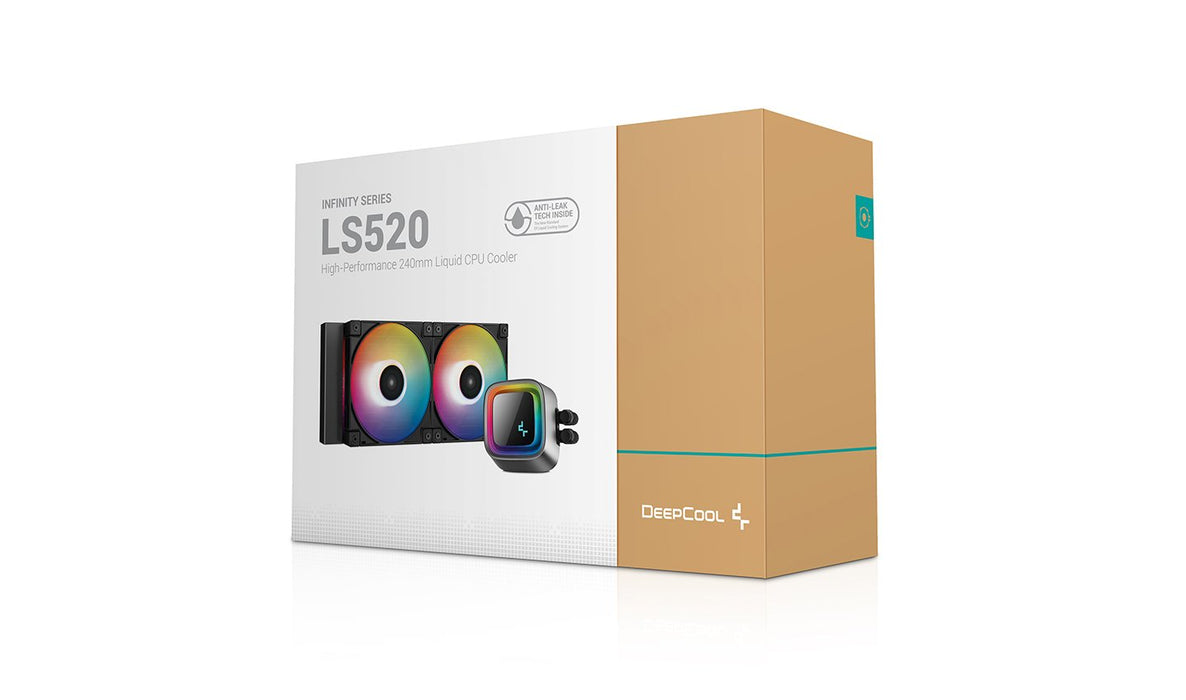 EAN 6933412727484 - DeepCool LS520 Procesador Sistema de refrigeración líquida todo en uno 12 cm Negro 1 pieza(s) imagen 9