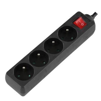 EAN 5420016849236 - LOGON LPS130 base múltiple 5 m 4 salidas AC Negro imagen 1