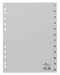 EAN 4005546665009 - Durable 651210 lengüeta de índice Separador numérico con pestaña Polipropileno (PP) Gris imagen 1
