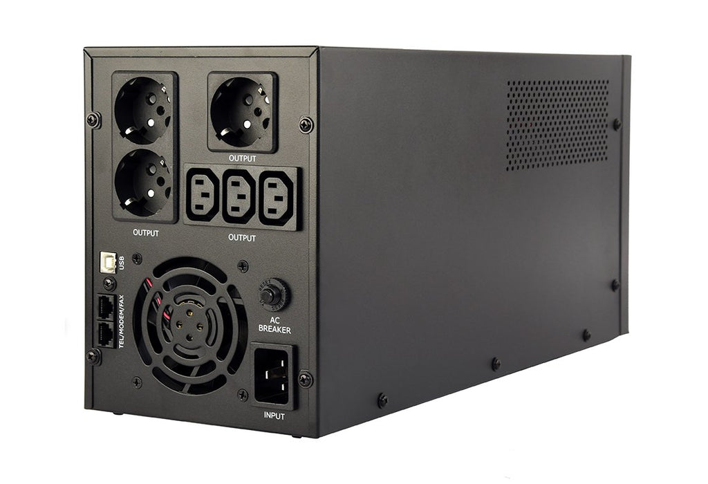 EAN 8716309124744 - Gembird EG-UPS-036 sistema de alimentación ininterrumpida (UPS) Línea interactiva 3 kVA 1800 W 6 salidas  imagen 3