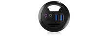 EAN 4250078166306 - ICY BOX IB-HUB1404A toma de corriente Negro imagen 3