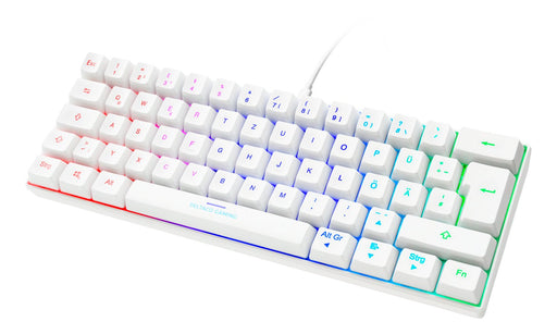 EAN 7333048045171 - Deltaco Gaming GAM-075-W-DE teclado Juego USB QWERTZ Alemán Blanco imagen 1
