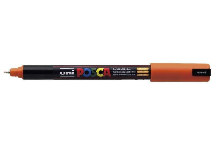 EAN 4902778089804 - POSCA uni PC-1MR marcador 1 pieza(s) Punta redonda Naranja imagen 1