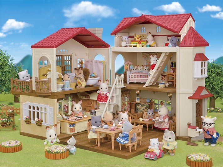 Sylvanian Families Set Country House With Rojo Roof