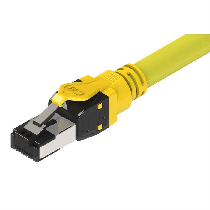 Roline S Ftp- Pimf- Cable De Red Kat.8 Class I Lsoh Litzendraht Gelb 2m
