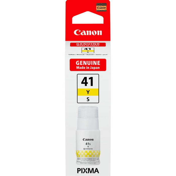 EAN 4549292209938 - Canon GI-41S Y cartucho de tinta 1 pieza(s) Original Amarillo imagen 1