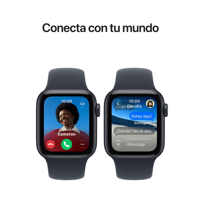 Apple Watch Se3 Gps 40mm Caja De Aluminio Blanco Estrella Correa Deportiva Arena S M