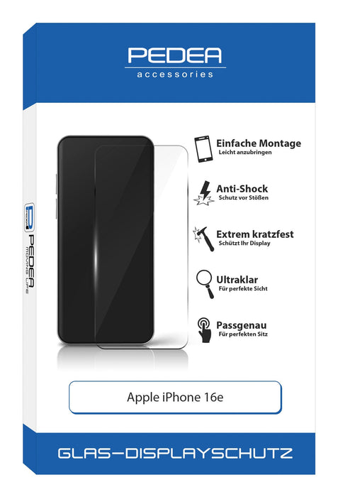Pedea Display-Schutzglas Fr Apple Iphone 16e