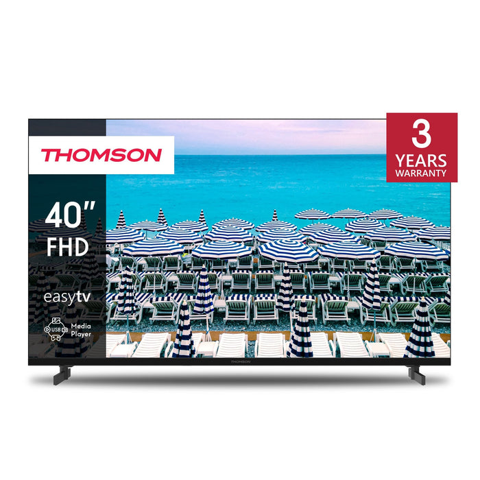 Televisor 40´´ Thomson 40fd2s13 Fhd 1920x1080 3xhdmi 2xusb Audio 16w Vesa 200x200