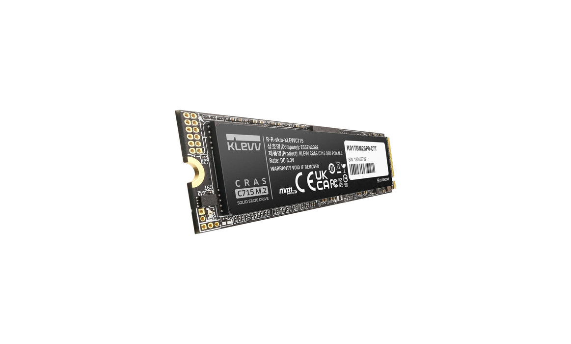 EAN 4895194901808 - Klevv CRAS C715 512 GB M.2 PCI Express 3.0 NVMe 3D TLC NAND imagen 9